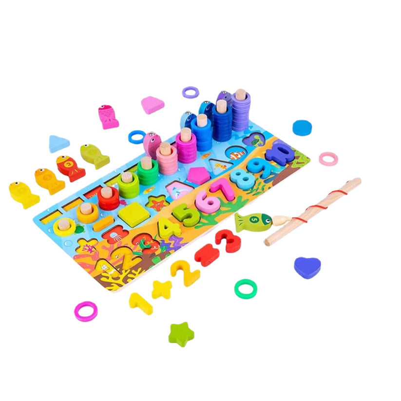 6 in 1 Learning Board
