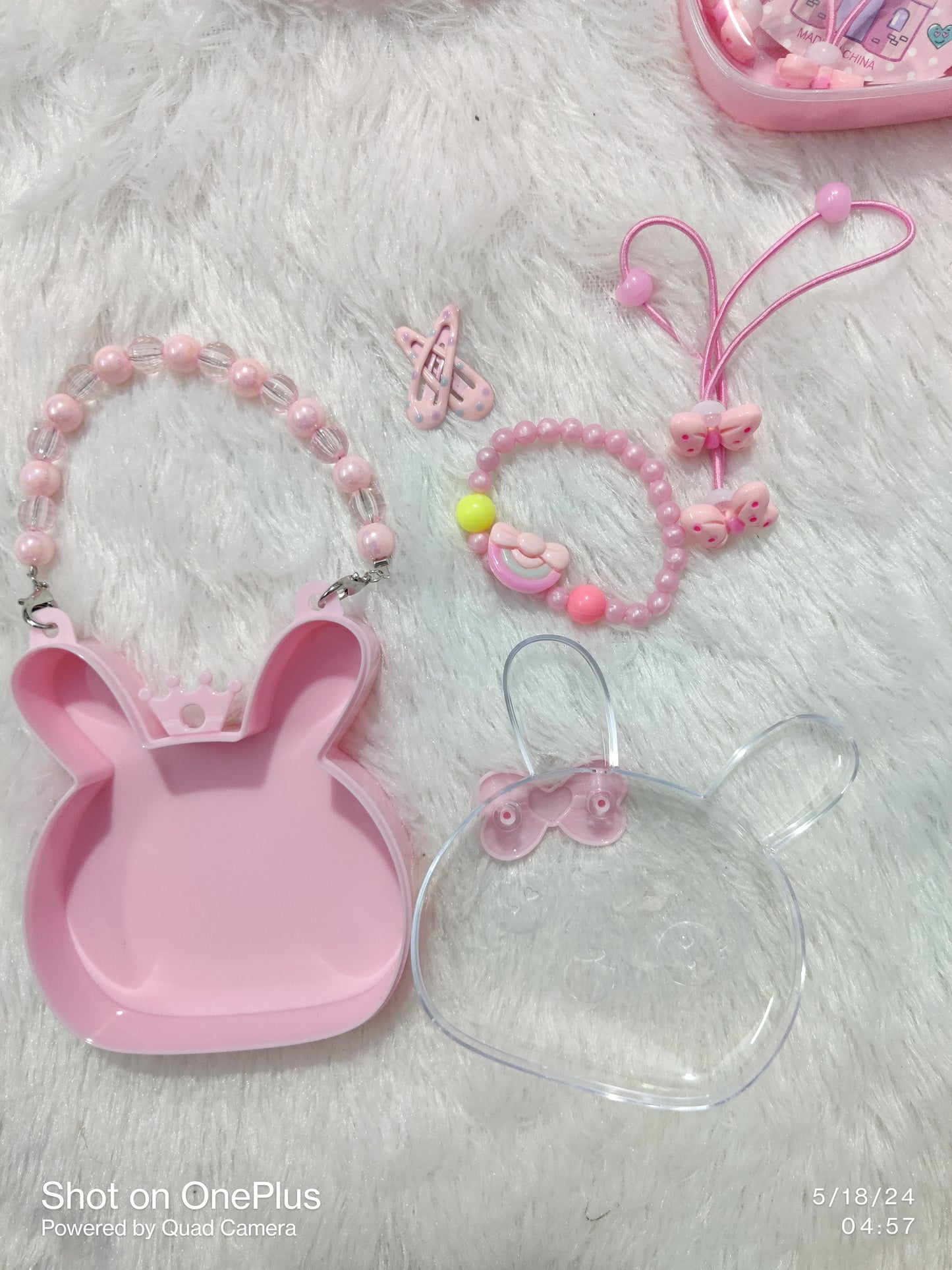 Kitty Hand Bag Accesories Set
