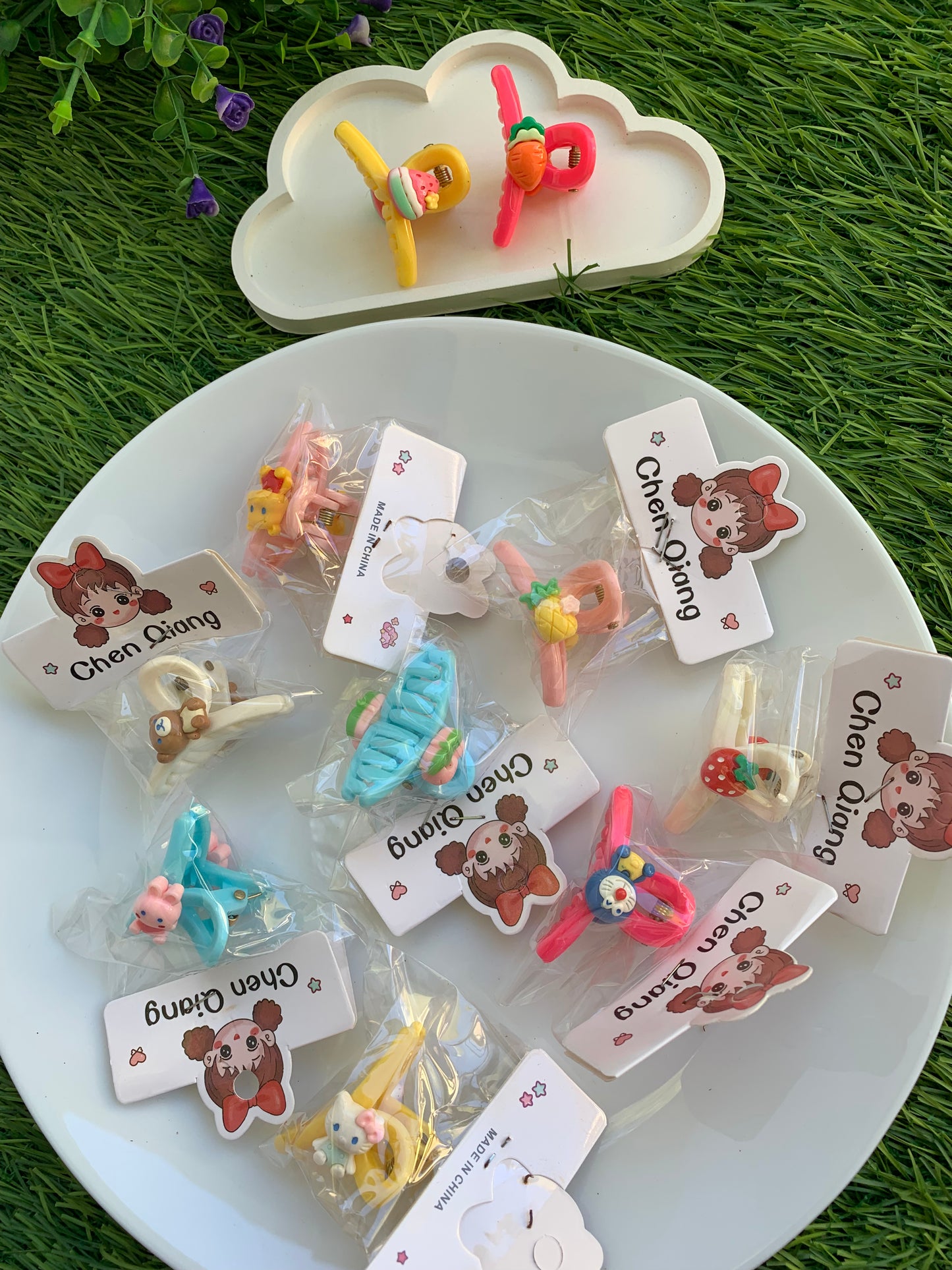 Mini Cartoon Hair Claws