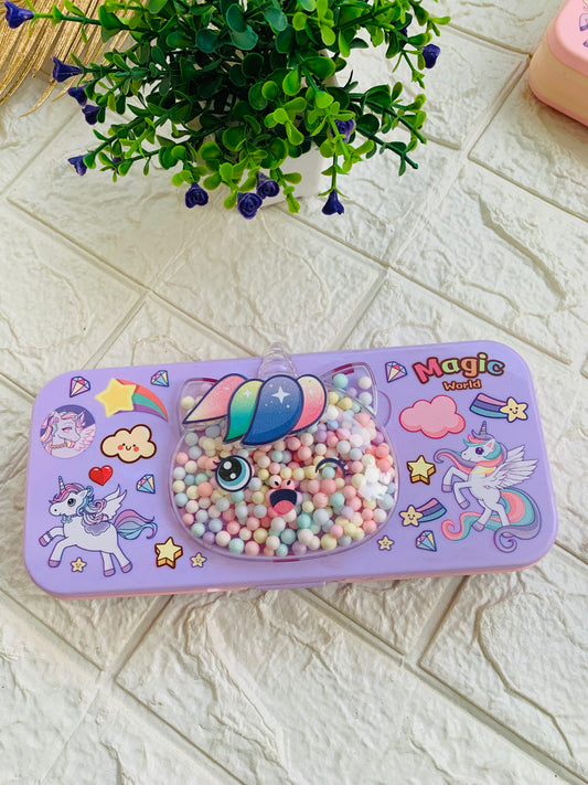 Bubbles Magic Unicorn Pencil Case