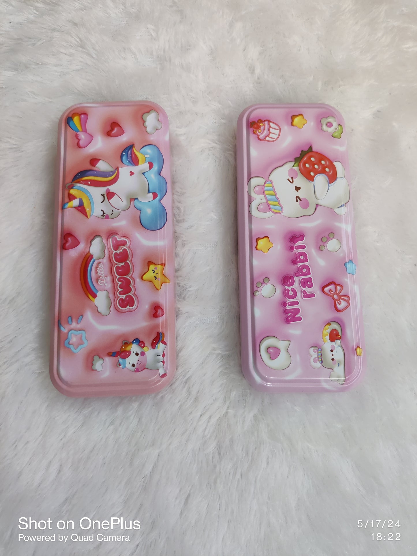 Cartoon Metal Pencil Case