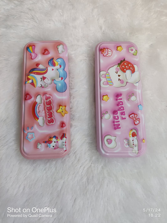 Cartoon Metal Pencil Case