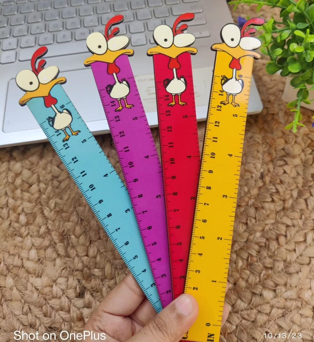 Duck Wooden Ruler