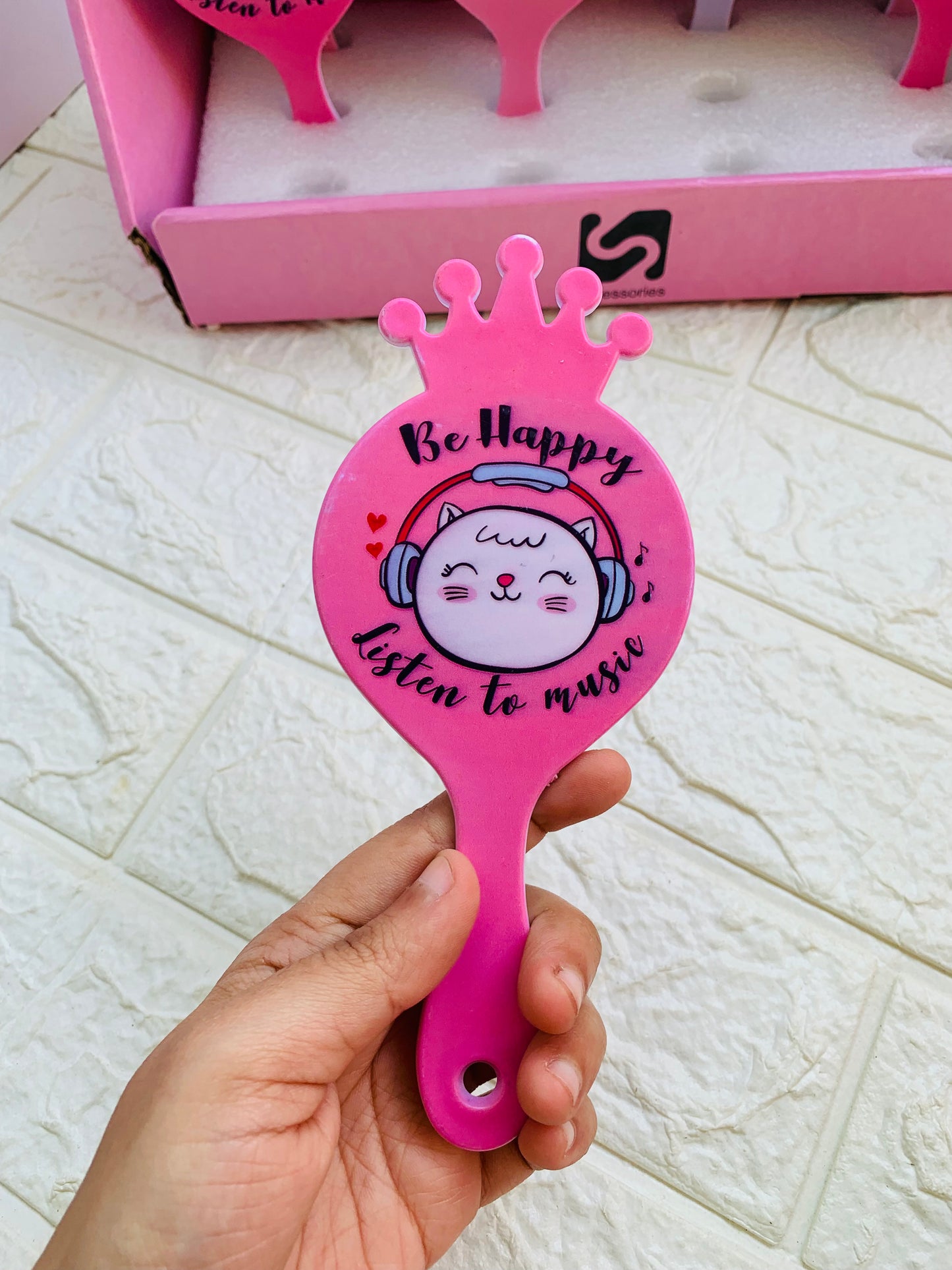 Crown Hair Brush/ Combs