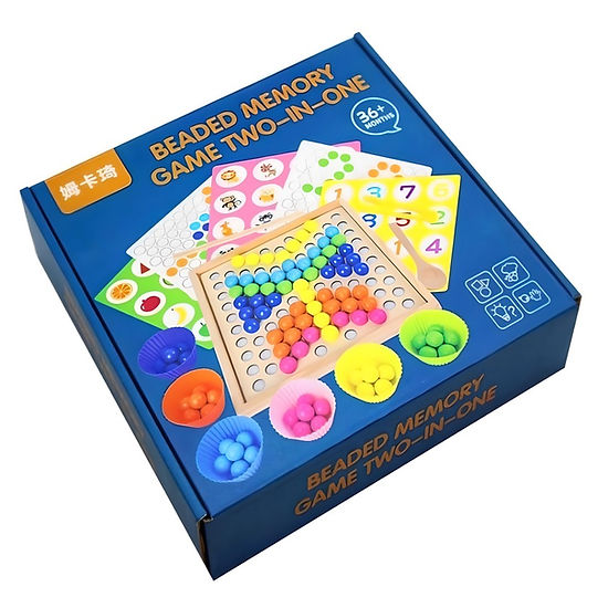 Beaded Memory Game 2 in 1