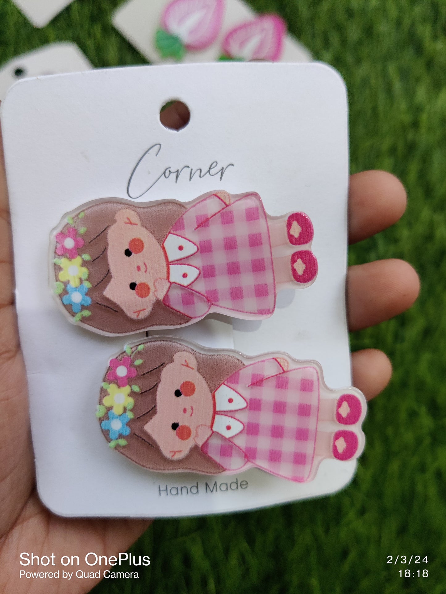 Acrylic Clip Set