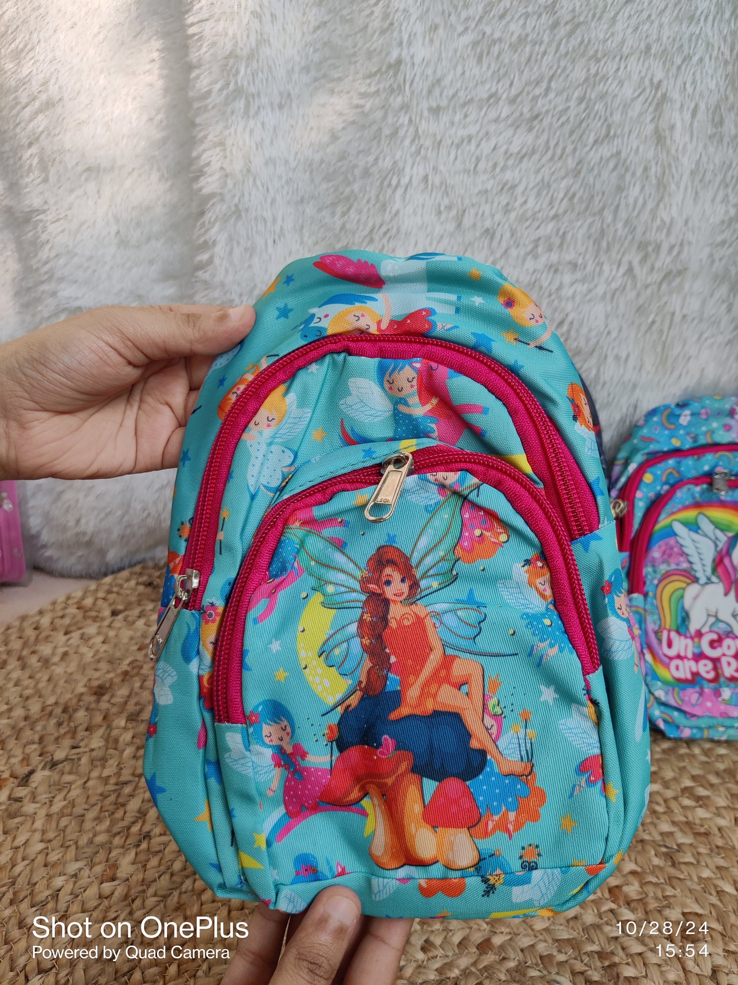 Dual Zipper Cross Body Bags