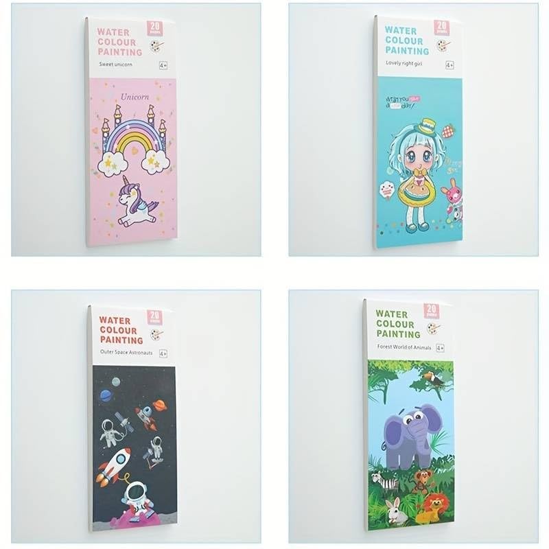 2 in 1 Painting Book