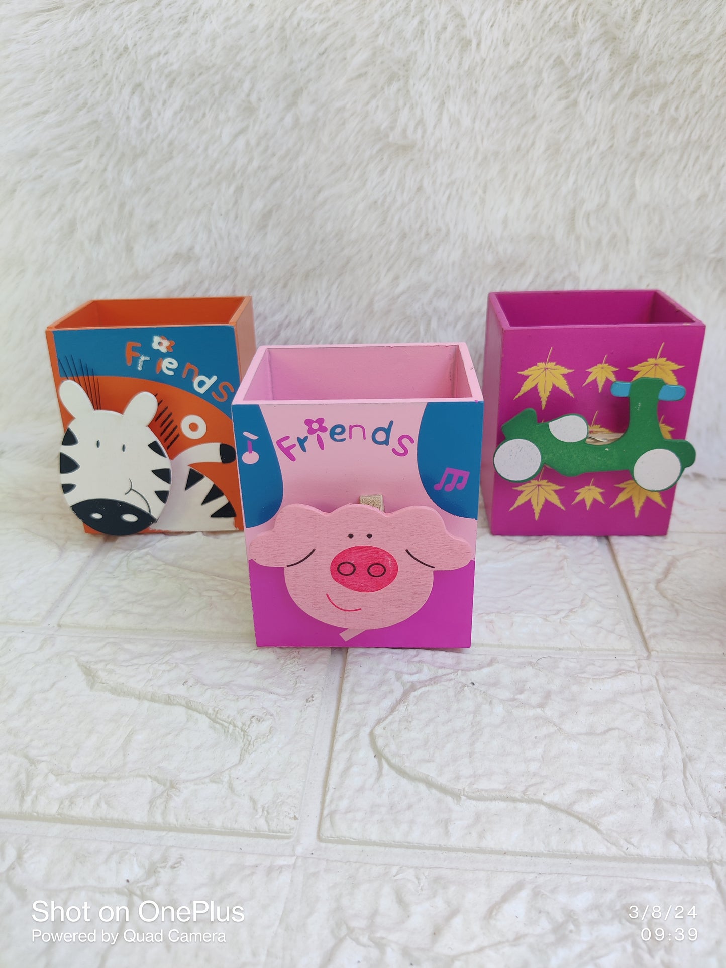 Wooden Pen Stands