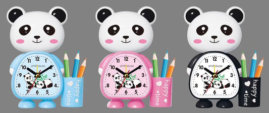 Panda Clock with Pen stand