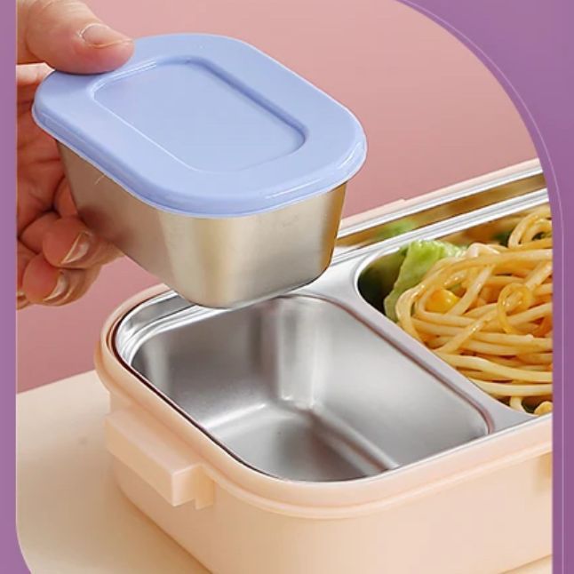 Dual Grid Insulated Lunch Box