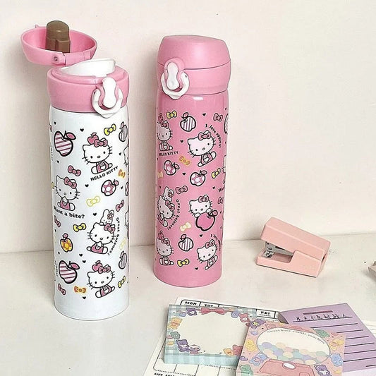 Hello Kitty Steel Water Bottle