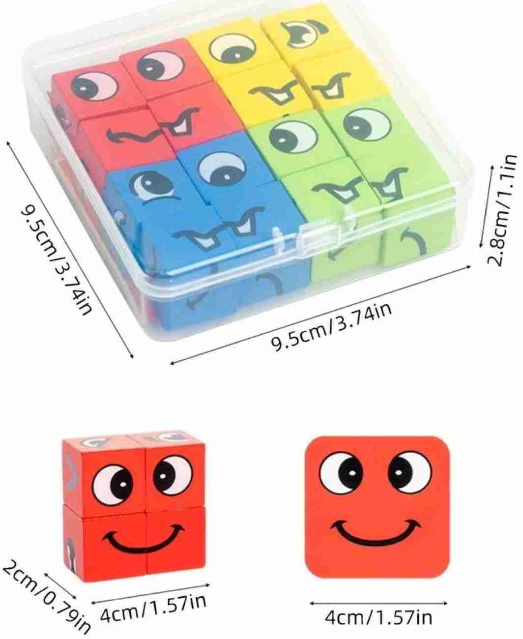 Match The Face Cube Game