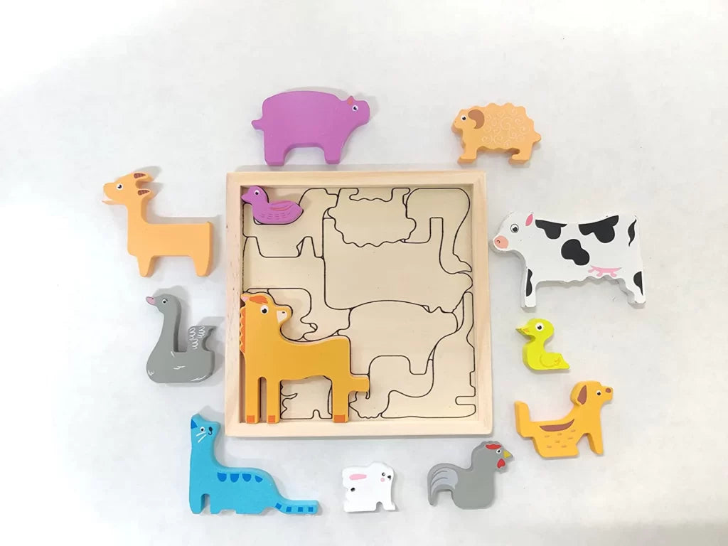 3D Wooden Puzzles