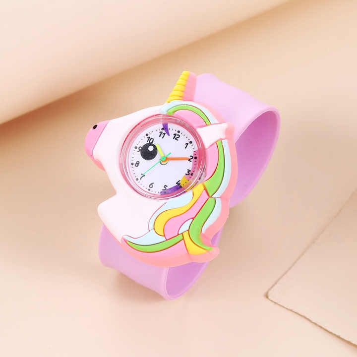 Slap Band Printed Dial Watches