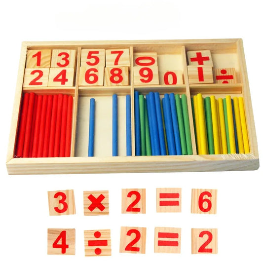 Wooden Sticks Math Game