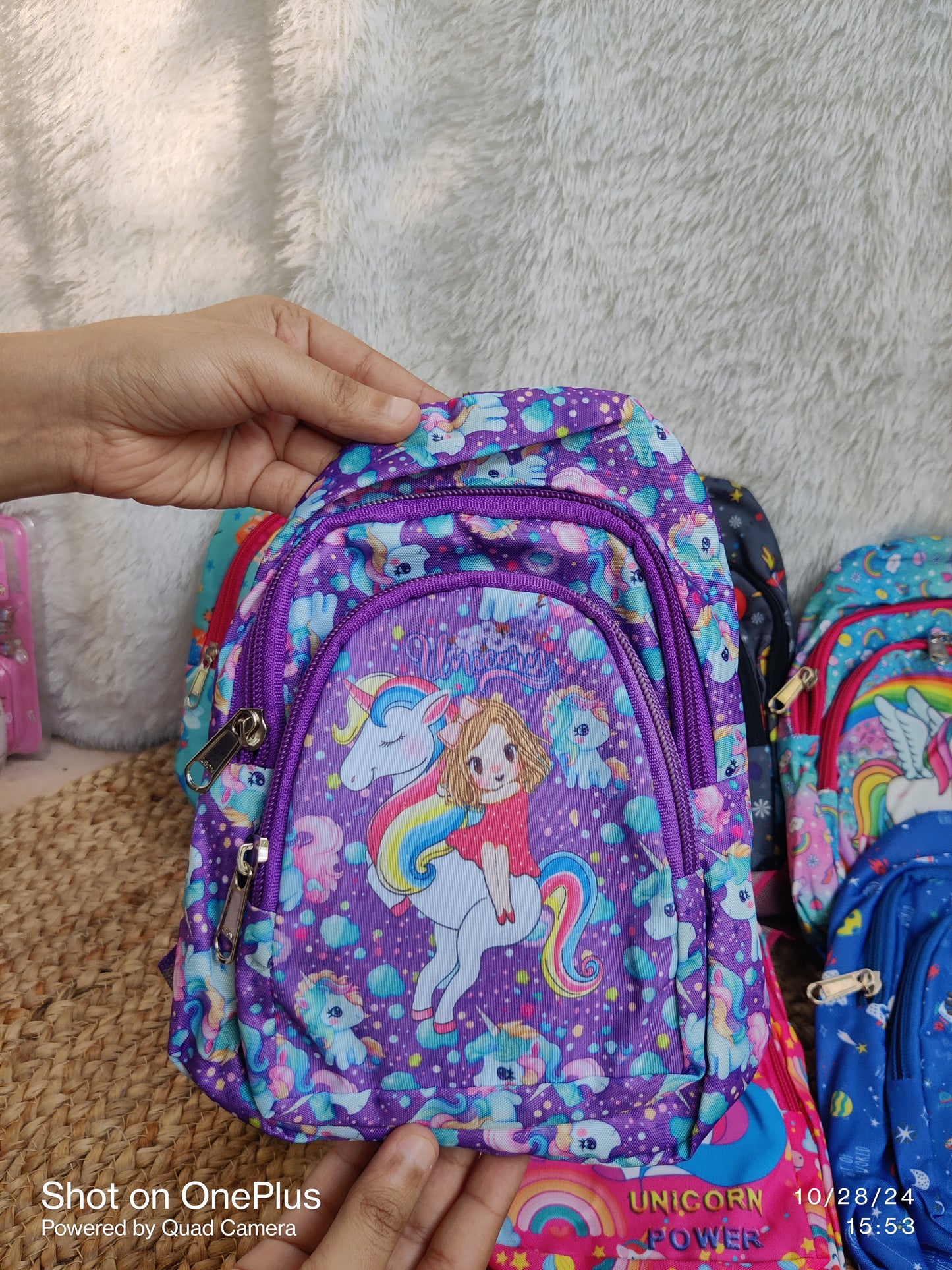 Dual Zipper Cross Body Bags