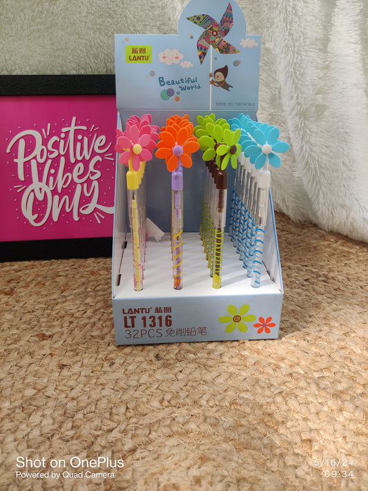 Flower Push Pencil