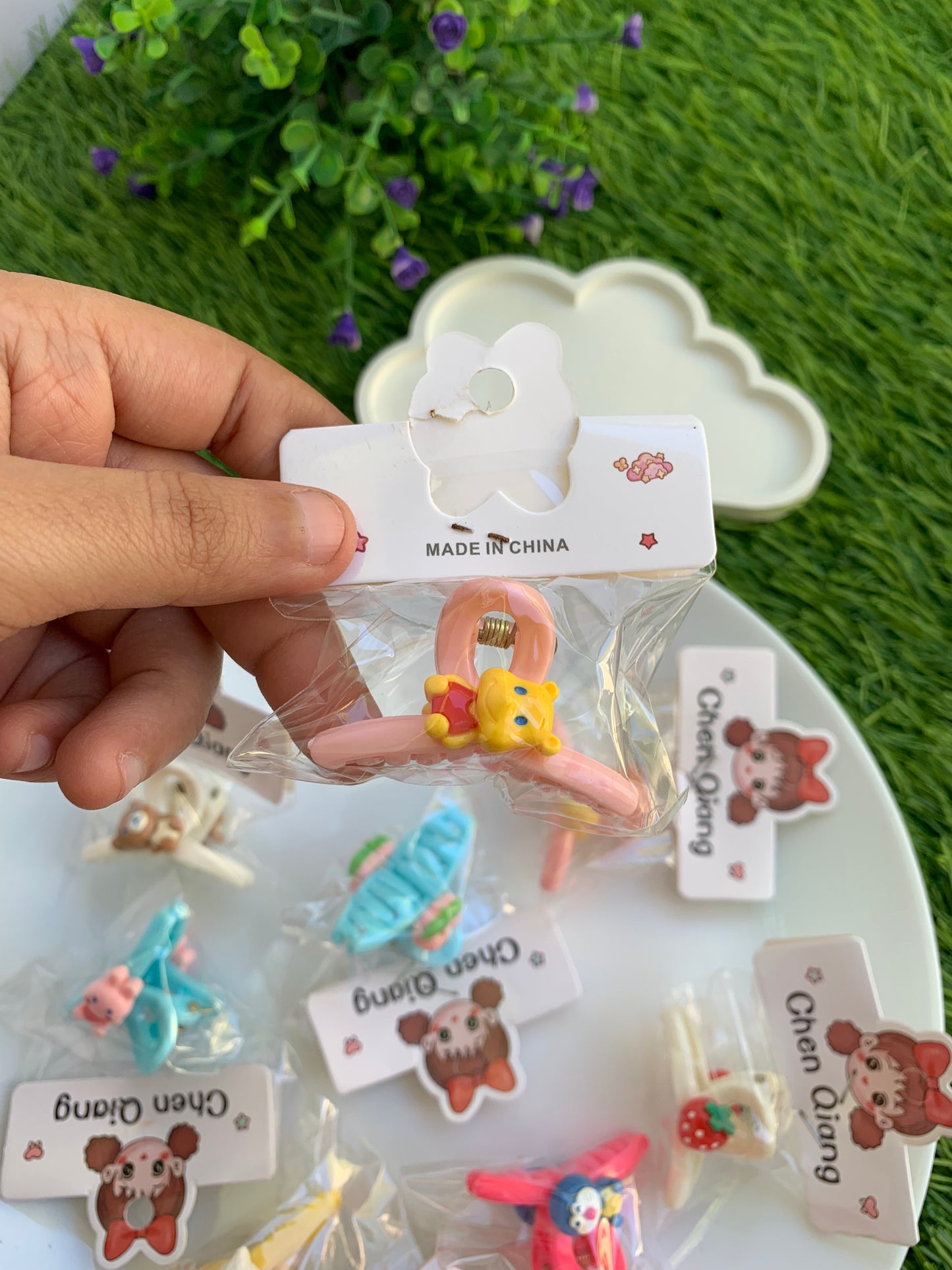 Mini Cartoon Hair Claws