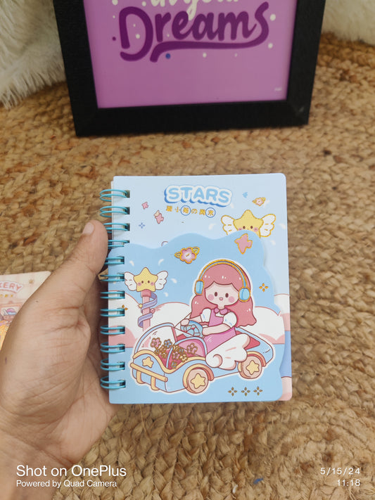 Kawaii Girl Spiral Dairies