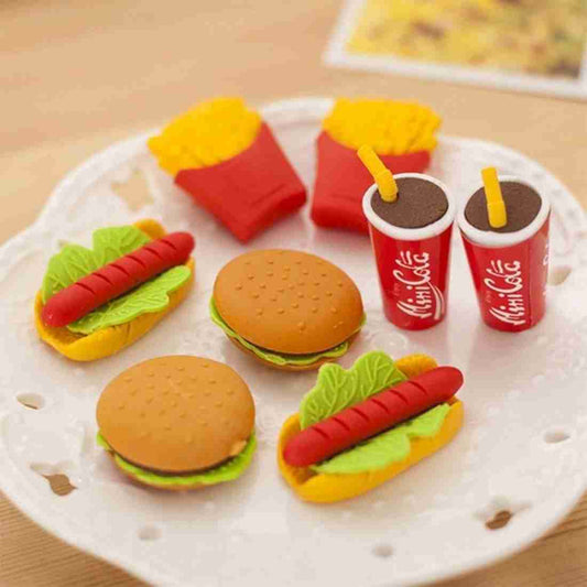 Snack Erasers