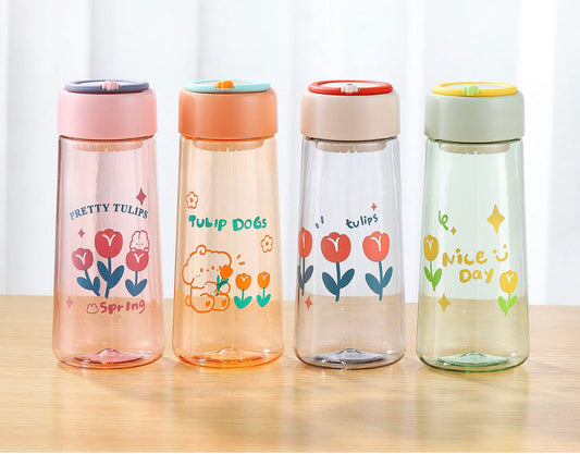 Pretty Tulips Water Bottle