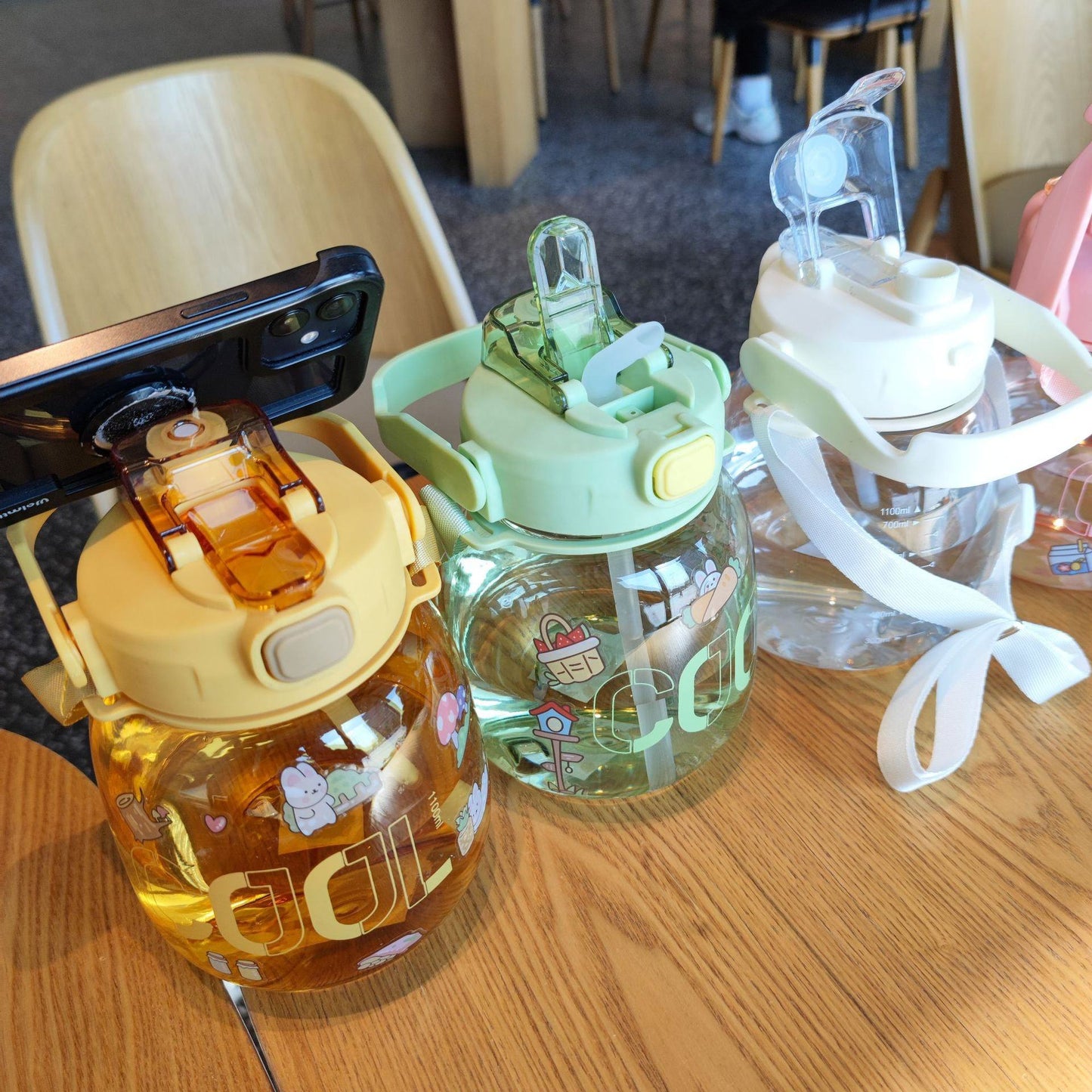 Cool Summer 2 in 1 Water Bottles