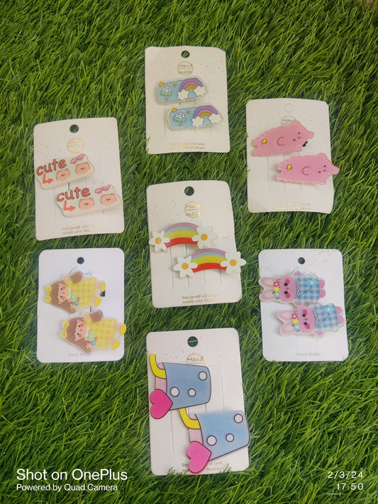 Acrylic Clip Set