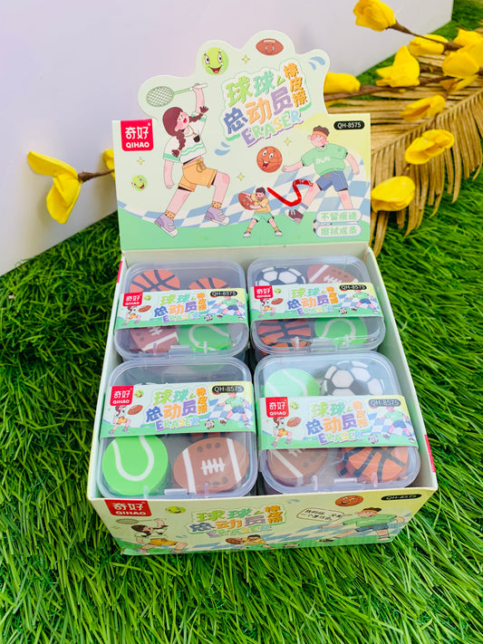 Ball Erasers Box