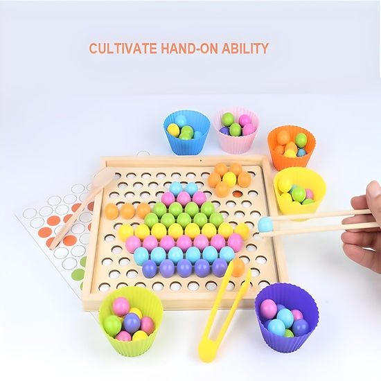 Beaded Memory Game 2 in 1