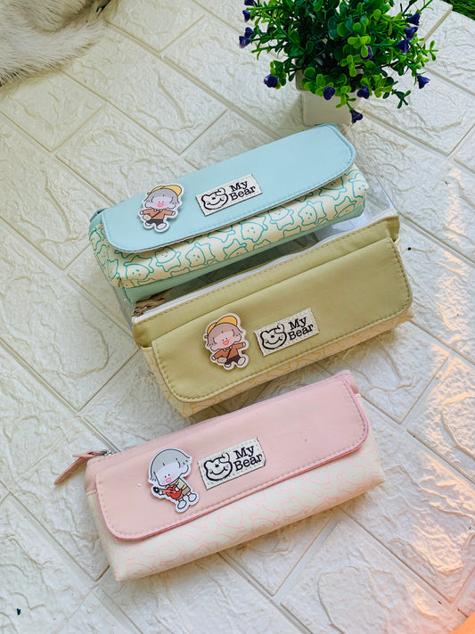My Bear Kawaii Pouch with 2 Compartments