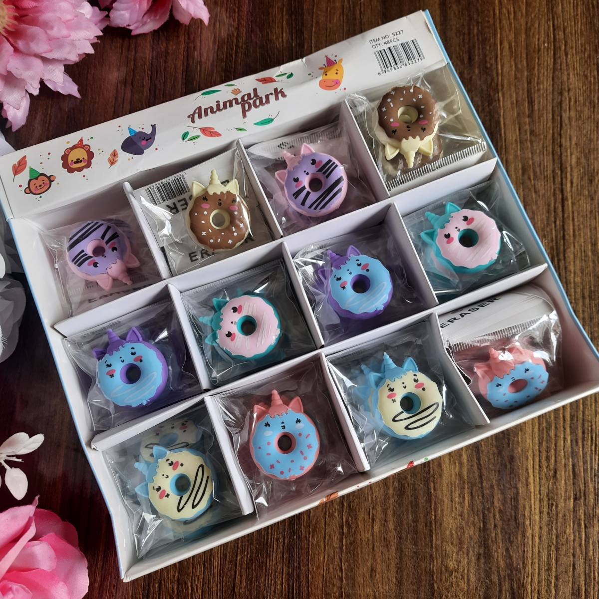 Donut Erasers