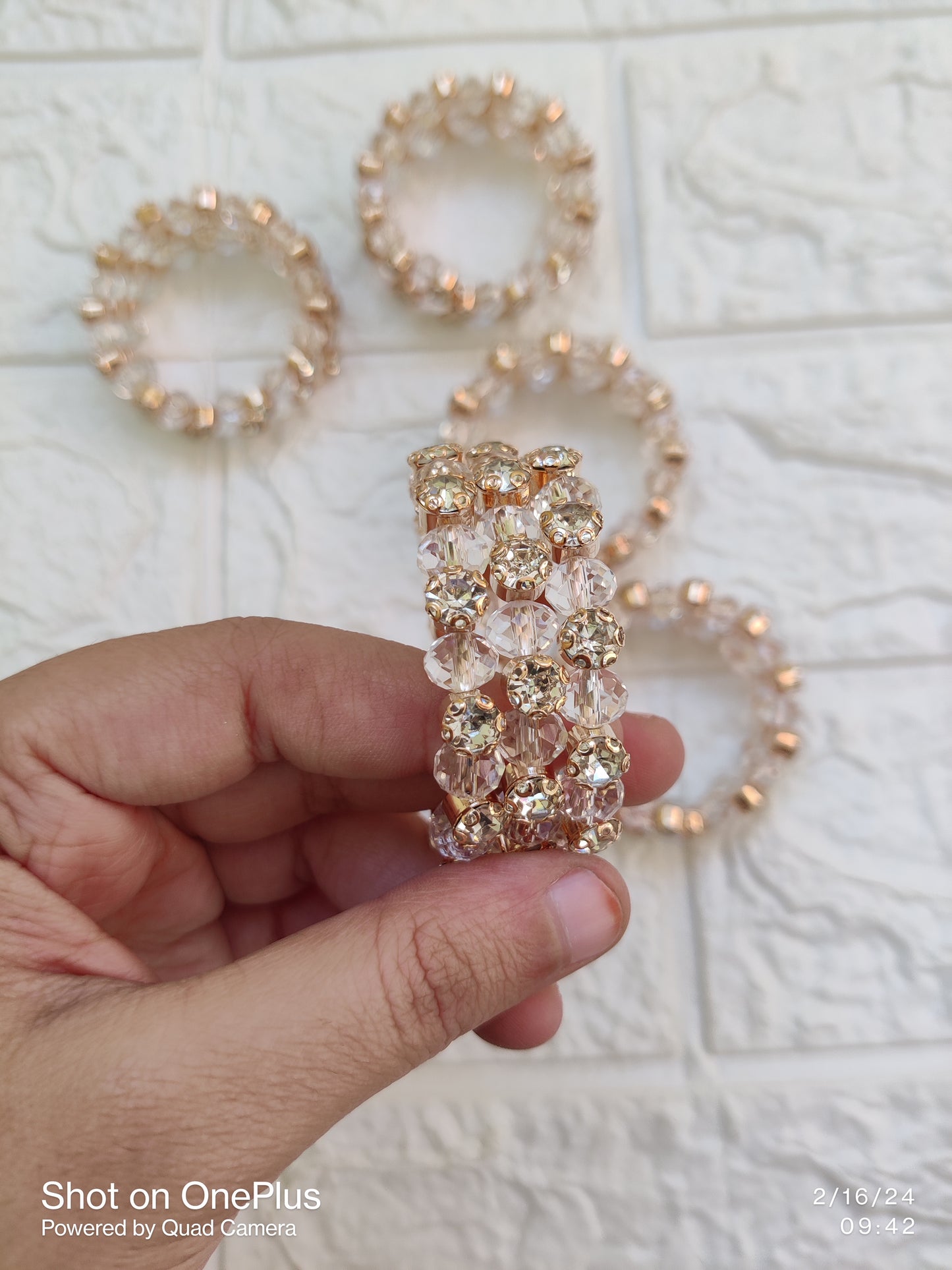 Multilayered Stone Bracelet
