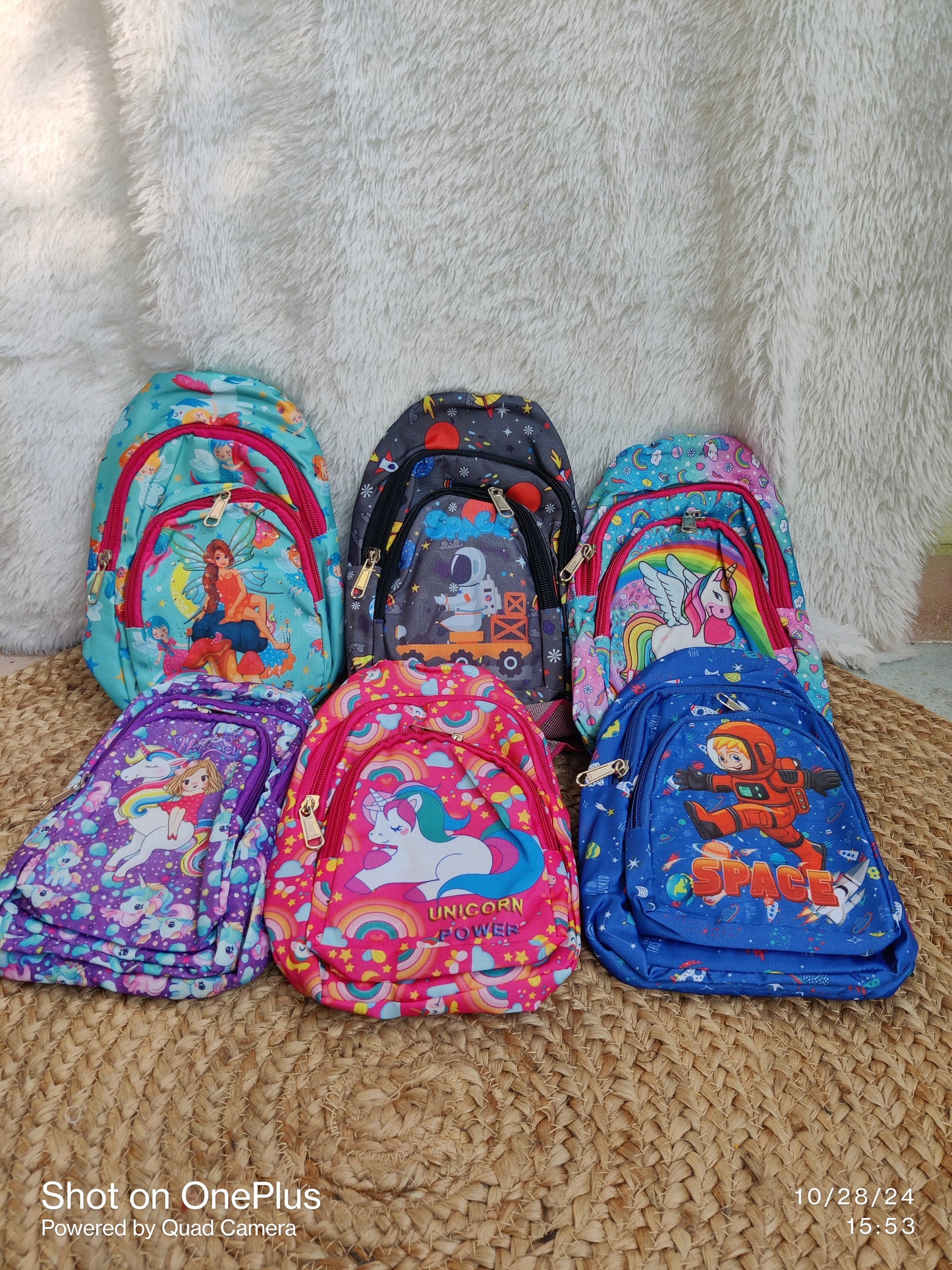 Dual Zipper Cross Body Bags
