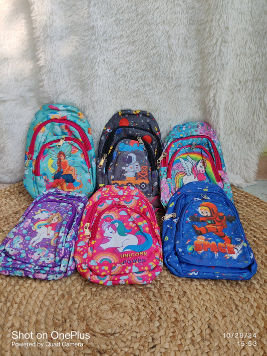 Dual Zipper Cross Body Bags