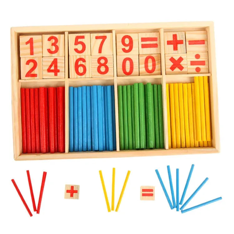 Wooden Sticks Math Game