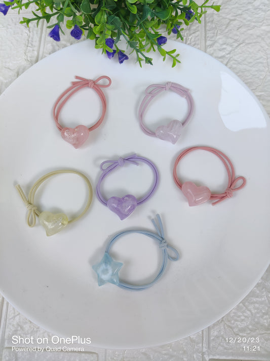 Marble Hair ties