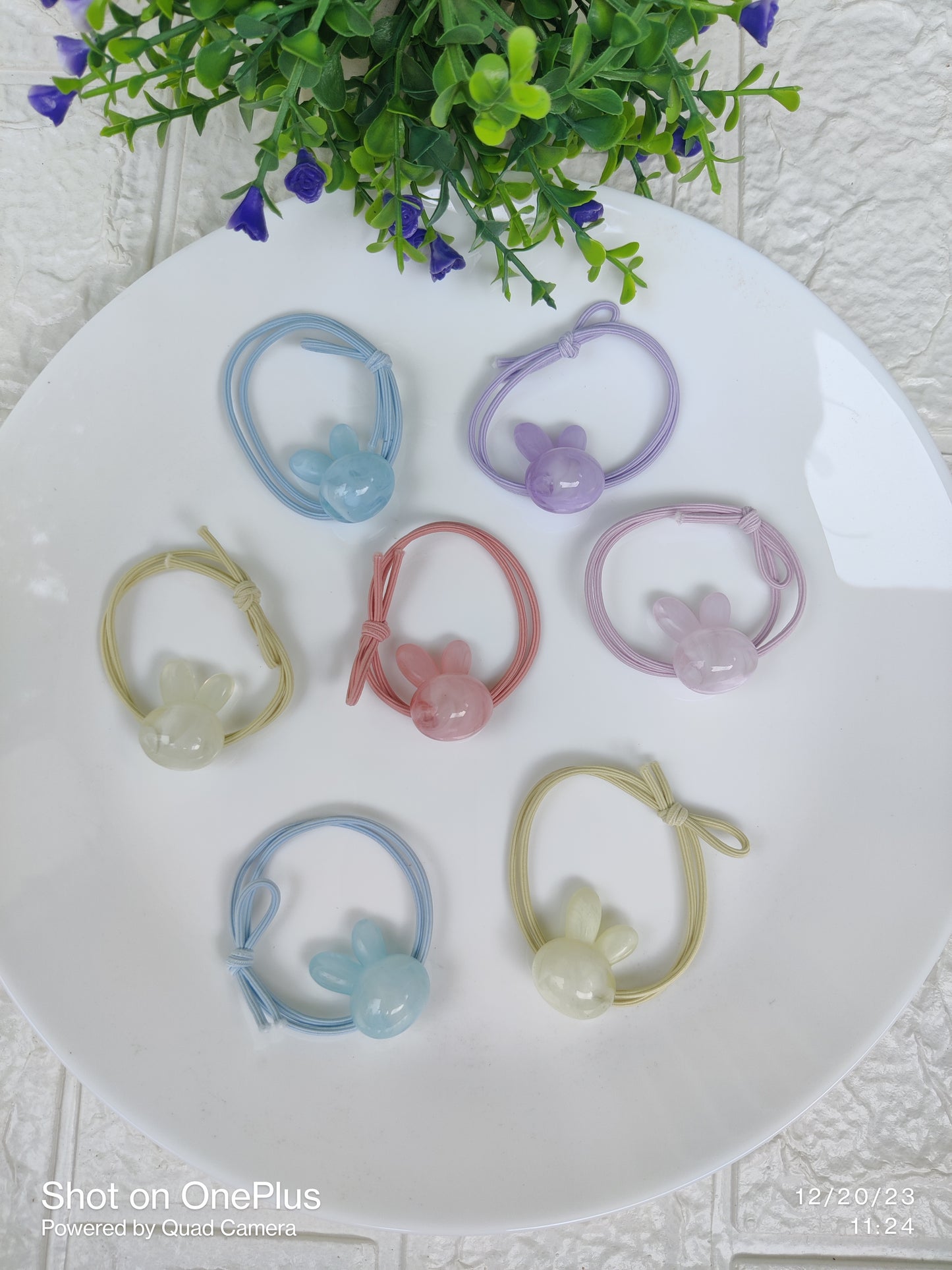 Marble Hair ties