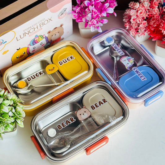 Dual Grid Insulated Lunch Box